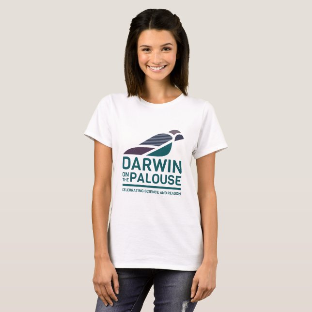 Camiseta Darwin no t-shirt 2017 de Palouse (Frente Completa)