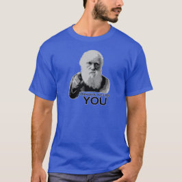 Camiseta Darwin precisa-o (as cores escuras)