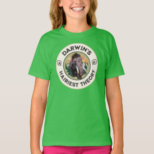 Camiseta Darwin’s Teoria Mais Peluda Mamute Lanudo