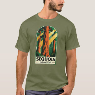 Camiseta das Árvores Gigantes do Parque Nacional d