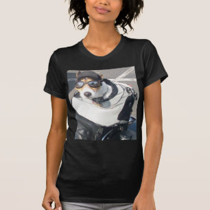 Camiseta das damas de porco