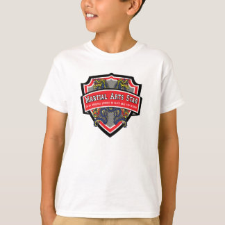 Camiseta das Estrelas de Artes Marciais