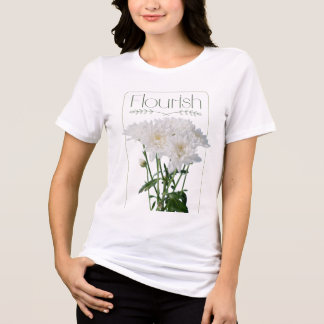 Camiseta das flores