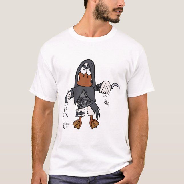 Camiseta Das hässliche Entlein as Dieb (Frente)