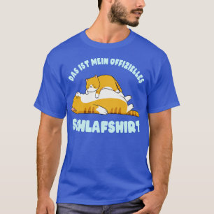 Camiseta Das ist mein Offizielles Schlafshirt Pajama lustig