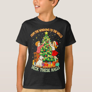 Camiseta Das Janelas às Paredes Decorar Estes Corredores Na