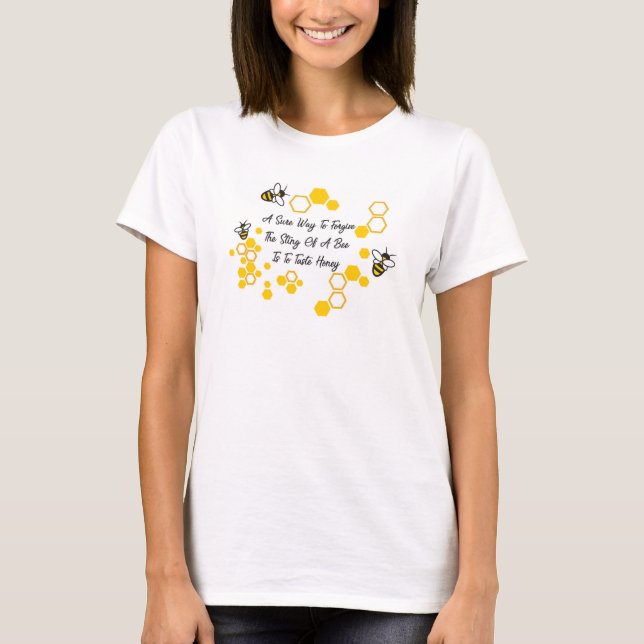 Camiseta das Mães de Abelhas de Honeybee (Frente)