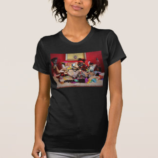 Camiseta Das mulheres altas da aranha de Wydowna do monstro