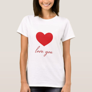 Camiseta das mulheres "Ame-te" - Doce e Na moda