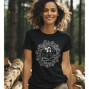 Camiseta das mulheres Cute Zen