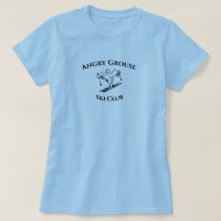Camiseta das mulheres do Agrupamento Irritado - de