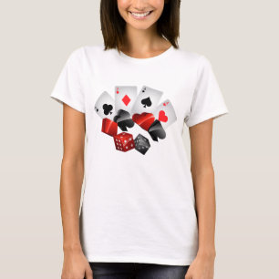 Camiseta das mulheres do Casino Bonito