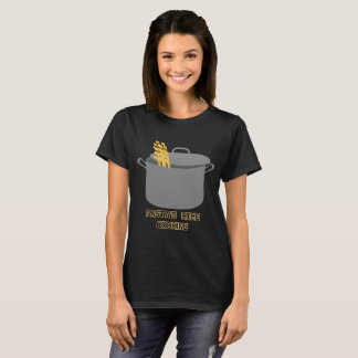 Camiseta Das mulheres Home do cozinhar da massa o t-shirt