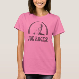 Camiseta Das mulheres longas da Capa das rochas de Joe