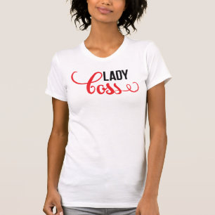 Camiseta das mulheres Sassy Boss