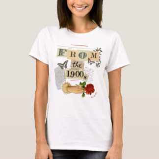 Camiseta Das Senhoras dos anos 1900