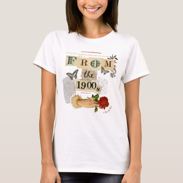 Camiseta Das Senhoras dos anos 1900 (Frente)