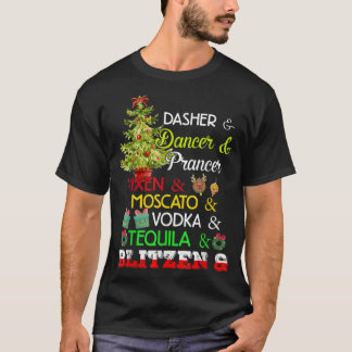 Camiseta Dasher Prancer Vixen Moscato Vod