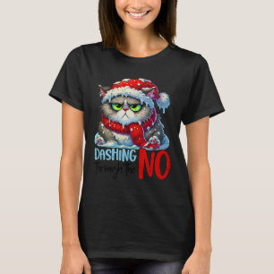 Camiseta Dashing Through The No Engraçado Sarcastic Christm