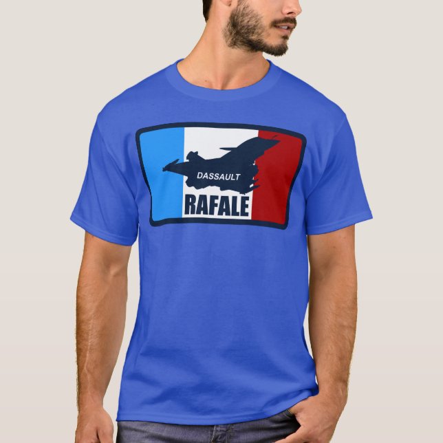 Camiseta Dassault Rafale 80s retro (Frente)