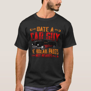 Camiseta Data A Carro Cara Quebramos Peças Não Corta Carro