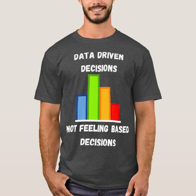 Camiseta Data Analyst Data Scientist Nerd Wrangler (Frente)
