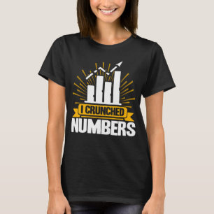 Camiseta Data Analyst I Crunch Numbers Data Scientist