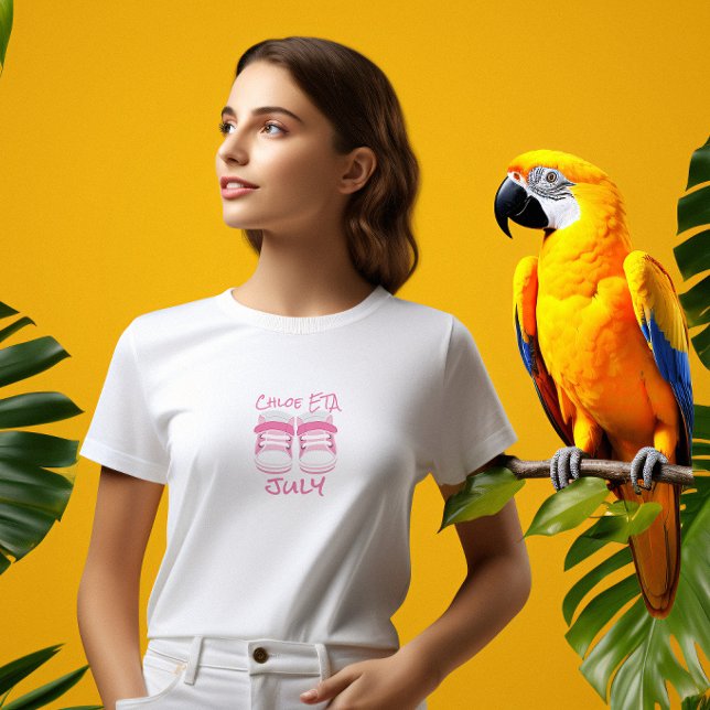 Camiseta Data de Nascimento Personalizada Bebê a C (Criador carregado)