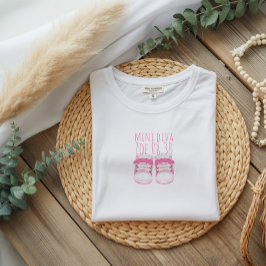 Camiseta Data de Nascimento Personalizada Bebê a C