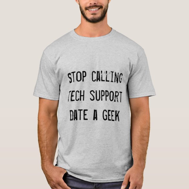 Camiseta Data de um geek (Frente)