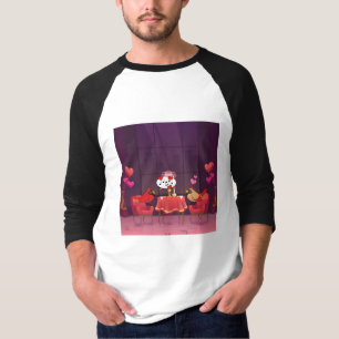 Camiseta Data do Janto de Aves Cardinais do norte