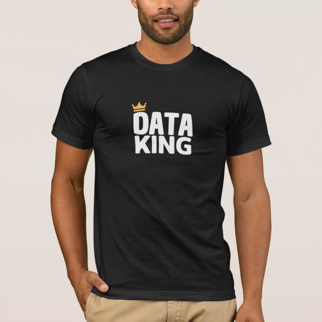 Camiseta Data King T-Shirt (Frente)