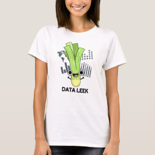 Camiseta Data Leek Funny Computer Veggie Pun