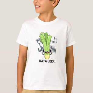 Camiseta Data Leek Funny Computer Veggie Pun