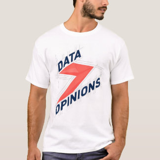 Camiseta DATA > OPINIONS Men’s T-Shirt | Geek Tee
