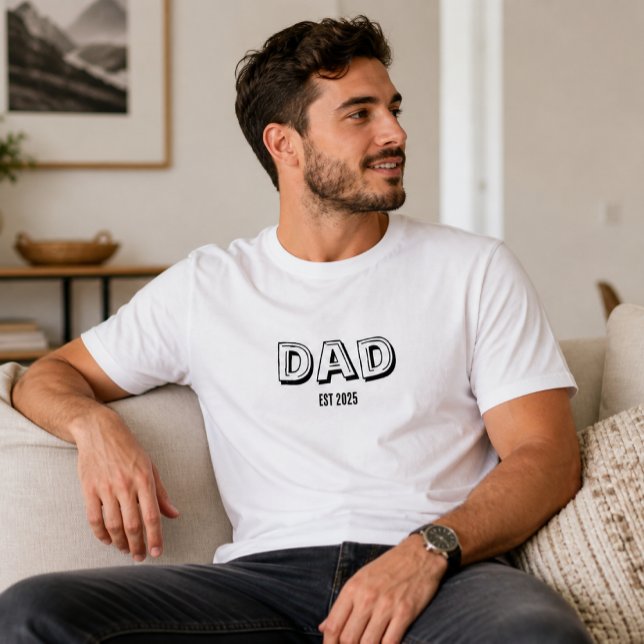 Camiseta Data Personalizada Estilo Moderno Minimalista Pret (Criador carregado)