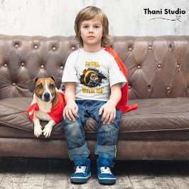 Camiseta Data Personalizável Total Eclipse Dog Parents Club