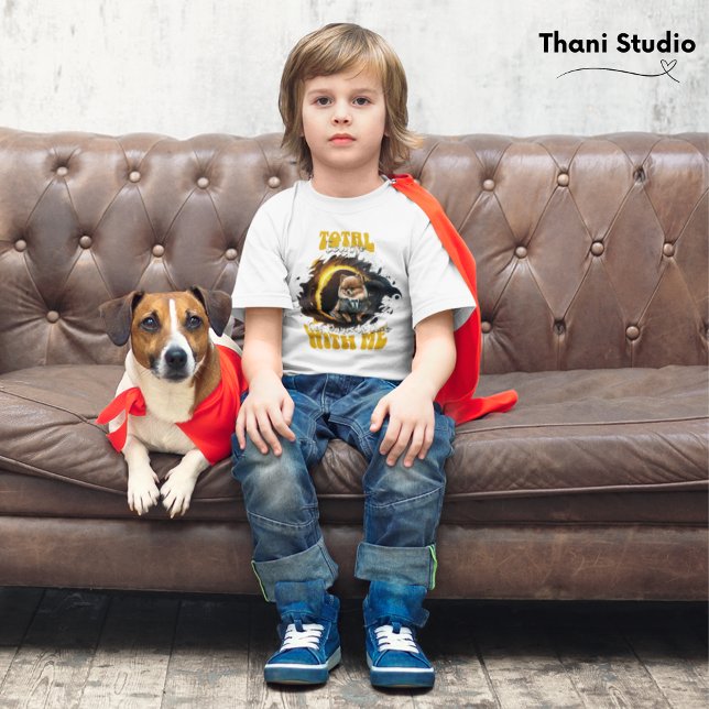 Camiseta Data Personalizável Total Eclipse Dog Parents Club (Criador carregado)