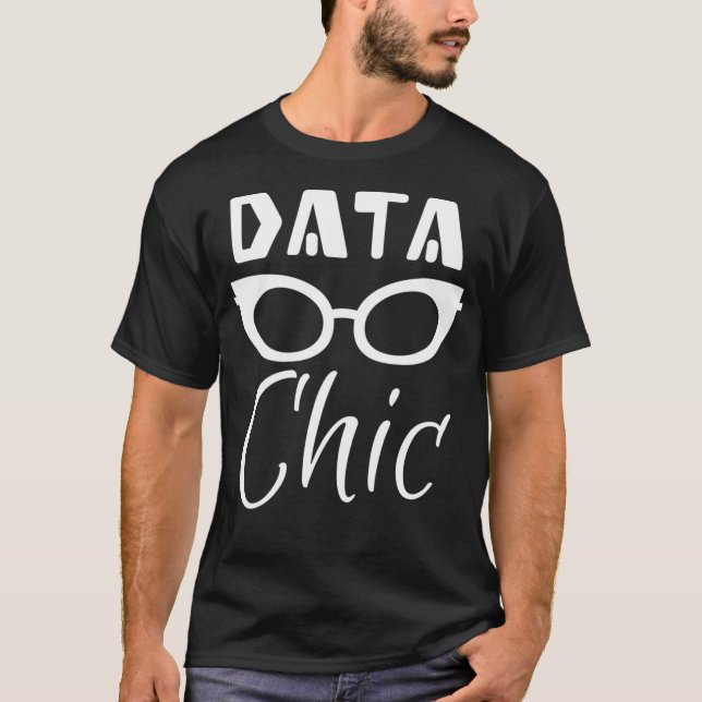 Camiseta Data Science Data World Bonito Presente (Frente)