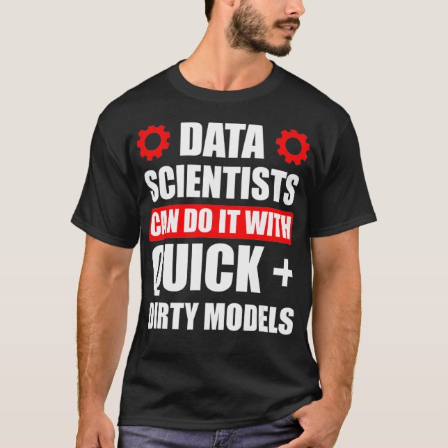 Camiseta Data Science Quick Dirk Data Science Mining Ana (Frente)