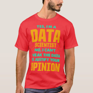 Camiseta Data Scientist Data Science Mining Analyst Premium