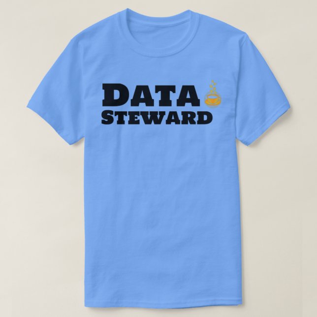 Camiseta Data Steward e Café 1 (Frente do Design)