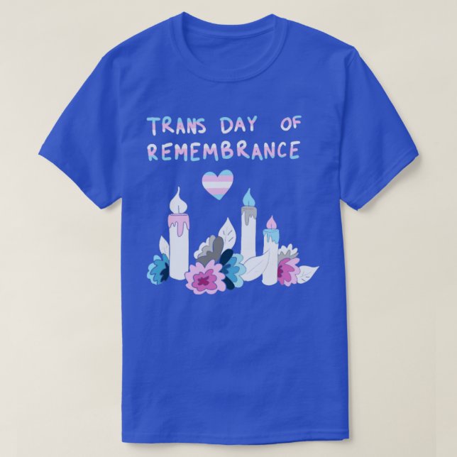 Camiseta Data Trans de Memória LGBTQ Trans (Frente do Design)