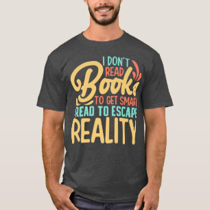 Camiseta Datas de Leitura do Livro de Pó do Bookworm Pun Po