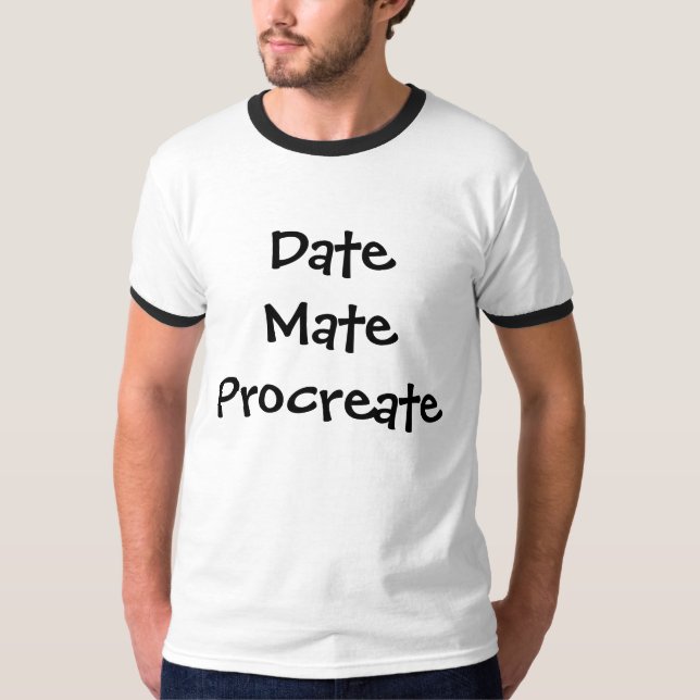 Camiseta DateMate Procreate (Frente)