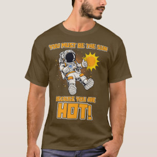 Camiseta Dati de descoberta da explosão espacial do astrona