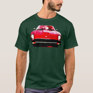 Camiseta Datsun 280ZX clássico vermelho em negrito