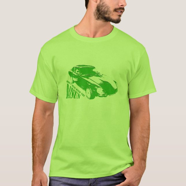 Camiseta Datsun verde (Frente)