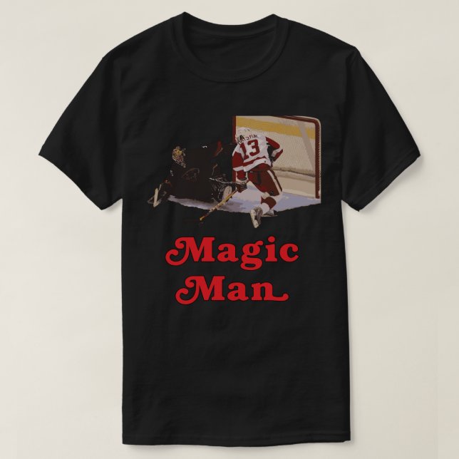 Camiseta Datsyuk Dangle - The Magic Man Essential T-Shirt (Frente do Design)