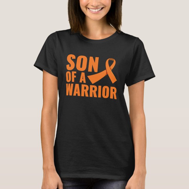Camiseta Daughter Of A Warrior Multiple Sclerosis Awareness (Frente)